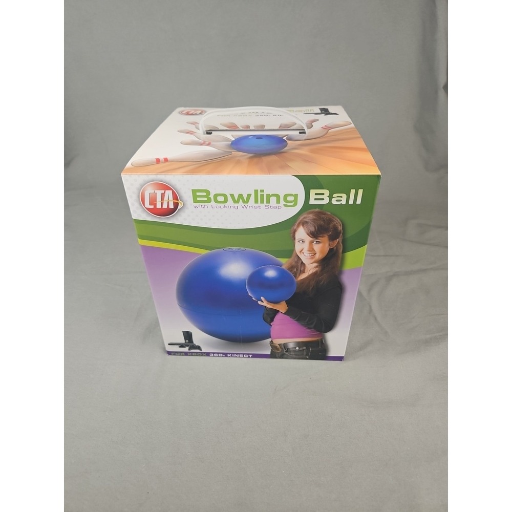 CTA Bowling Ball‎ With Lock8ng Wrist Strap For XBOX 360 Kinect